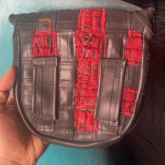 Handmade mini purse for belt - Picture 2 of 4